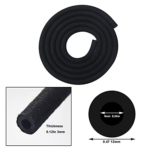 Lawn Mower Fuel Line 6-Foot 1/4 Inch Id Fuel Line Set + 2 Pcs 5/16 Inch Fuel Filters + 10 Pcs 2/5" Id Hose Clamps +2 Pcs 1/4 698183 Fuel Shut -By Huthbrother, For Kawasaki Kohler Mowers Engines #TOP1