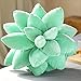 UKKO 3D Pianta Succulente Cuscino Morbido Piante Morbide Cactus Ripieno Peluche Decorazione della Casa Cuscino Cuscino Cuscino Regalo Cuscino-A,45Cm