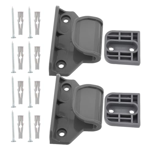 Kit extension rétractable barrière sécurité avec accessoires plastique perforés - 2