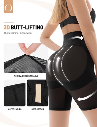 Shapewear for Women Tummy Control, Butt Lifting High Waisted Body Shaper Shorts Under Dresses Thigh Slimmer3