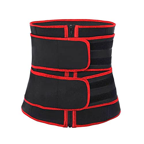 Waist Trainer Femmes Taille Trainer Fitness Ceinture de Forme Shapewear Sangle de modélisation Belt Body Shaper (Color : Red, Size : XL) Cover