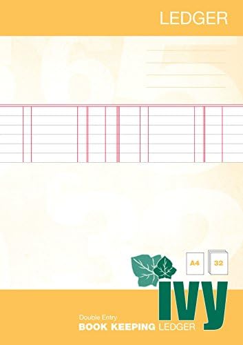 Staples Ledger Book, Black, 150 Sheets/Book (217679