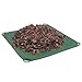 Rocky Mountain Goods Drawstring Tarp - 9’ by 9’ - Extra strength yard tarp for clean ups - Forms into bag - Best Leaf tarp - Useful as covering tarp for bikes, furniture,etc.