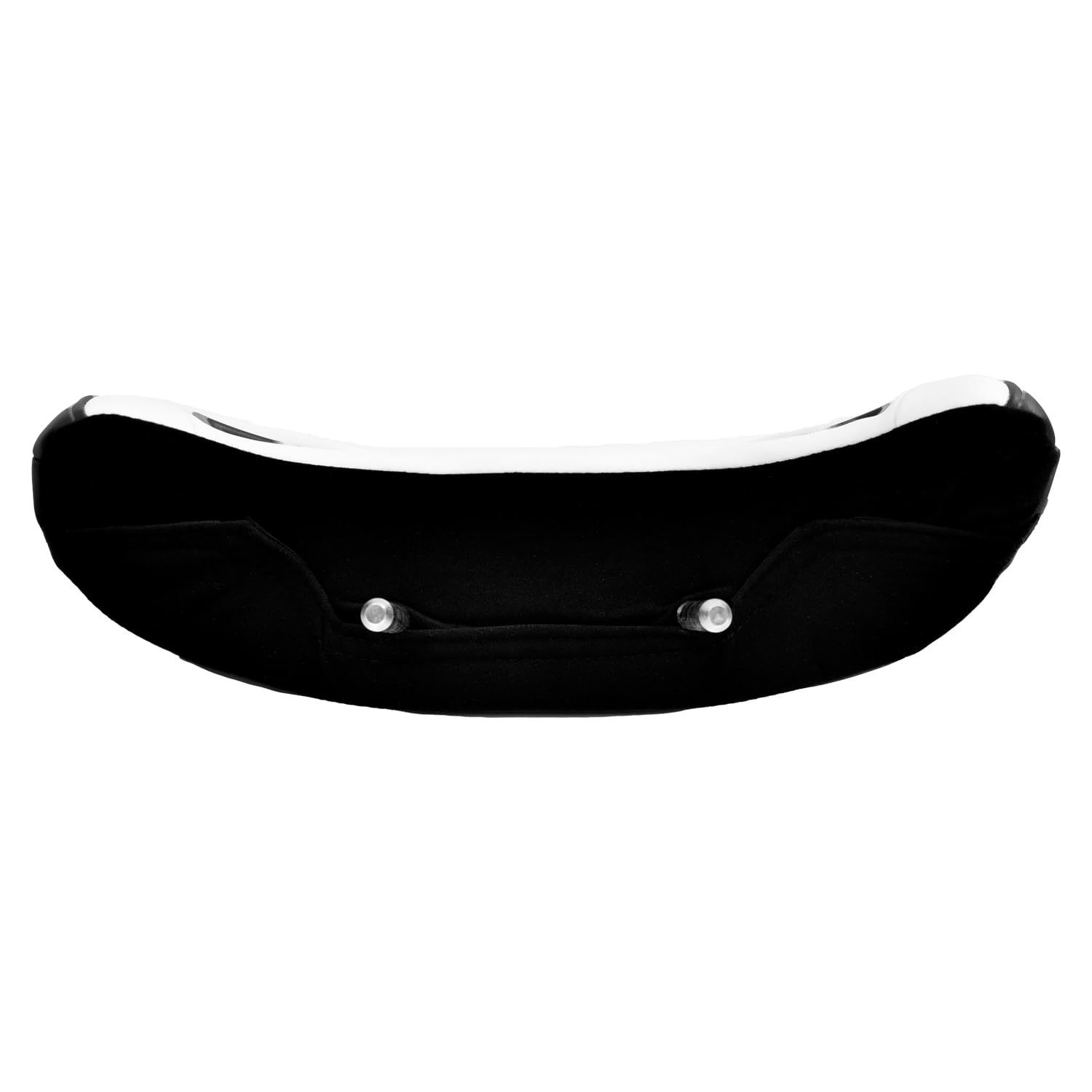 1 appui-tête de siège de course de sport 496 x 386 cm, repose-tête amovible en cuir hautement élastique à emboîter, diamètre de la tige : 14 mm