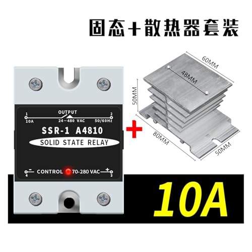 Relais statique 220V380V AC SSR-40A module de commutation AC-AC - 2