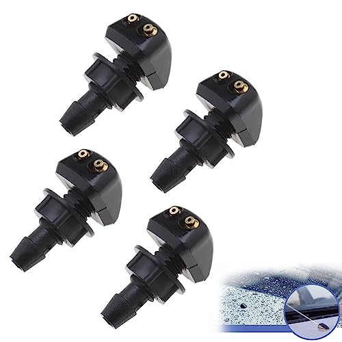 Gicleur Lave Glace, Buses de Lave-Glace Avant, Buses de Pare-Brise de Voiture, 4 Pièces