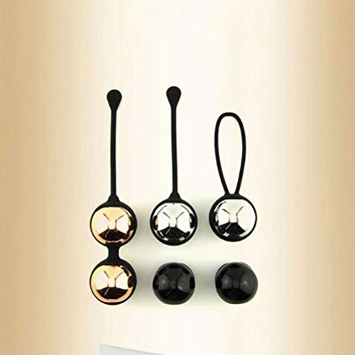ARTIBETTER 1 Conjunto de Bolas de Vagina Bolas de Kegel Pesos de Exercício Ben Wa Bolas de Produtos