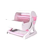 katzenklo selbstreinigend Einfache Halbautomatische Katzenklo Fach-Art Einfache Pet WC halbumschlossener Filter Katzentoilette 50x46x46cm zu reinigen (Color : A)