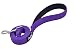 PUPTECK Dog Training Leash Durable Nylon Lead with Padded Handle for Pet Puppy, Purple Small