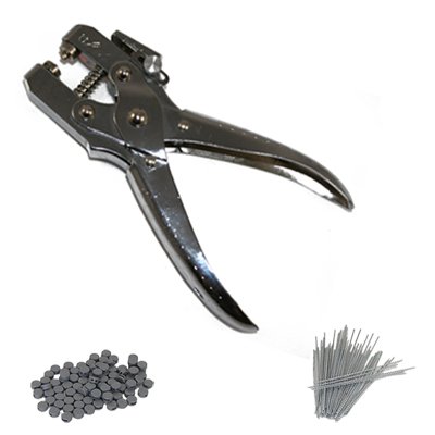 Plombenzange Set Mit 80 Plomben & Drähten - Perfekt Für Wasserzähler & Stromzähler