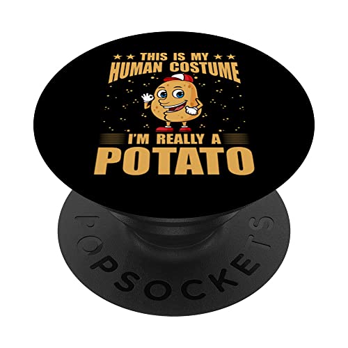 This is my Human Costume I'm really a Potato PopSockets PopGrip Intercambiabile