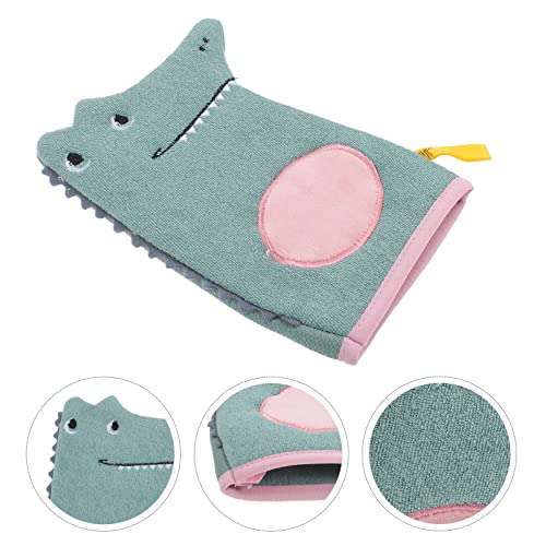Beavorty 3 Pçs Toalha De Banho Esponja De Banho Desenhos Animados Luva De Banho Luva De Banho Esponj