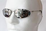 matrix sonnenbrille  Emeco Matrix Style Neo Sonnenbrille Brille Silber Verspiegelt 9001sil
