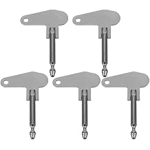 5Pcs Ignition Key 931894 for Zetor Tractor Models 3320 3340 4320 4340 6245 6320 6340, Direct Replacement Switch Control Part, For Easy Install No Programming Required, Sturdy Metal Construction