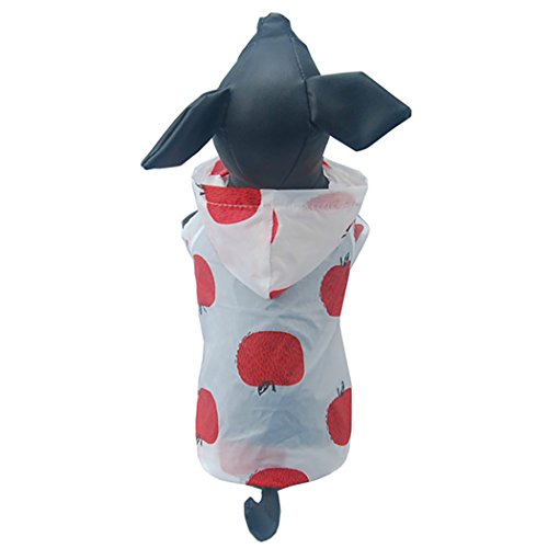 Moletom com capuz Legendog Summer Dog com estampa de cachorro e frutas, proteção solar, roupas para
