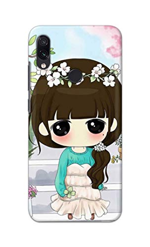 Image of PRINTFIDAA Cartoon Girl Printed Designer Hard Back Case Cover for Xiaomi Redmi Note 7 / Redmi Note 7 Pro /Redmi Note 7S -(SS) MVN1009