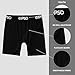 PSD Youth Boy's Underwear - Paisley Drip Youth Boxer Briefs with Fun Print Designs - Comfortable Boxers for Boys, Large