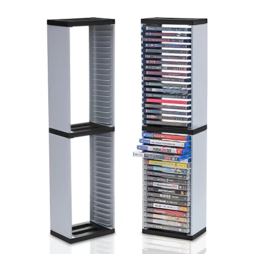 Heatfun Storage Tower For Ps5 Games, Storage Stand For Ps5 Ps4 Xbox One Games (For 36 Game Boxes) #TOP3