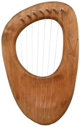 Spring Lyre, Pentatonic, 7 String, Cherry w/ Storage Bag