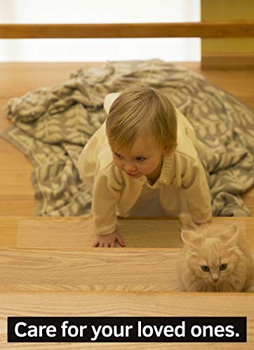 6”X30” Non-Slip Stair Treads Tape (14-Pack) – Clear Anti-Slip Grip Strips #TOP3