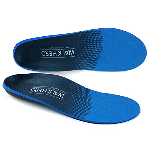 WalkHero Arch Support Inserts for Women Men, Plantar Fasciitis Relief | Orthotic…