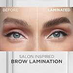 L'Oreal Paris Infallible Up To 24H Wear Brow Lamination, Water-Resistant Longwear Eyebrow Gel Make Up, Clear/Transparent, 0.16 Fl Oz - Image 4