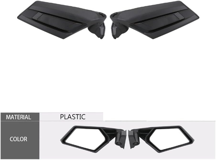 リアサイドミラー ユーティーヴィ 四輪バギー車 バックミラー 4x4