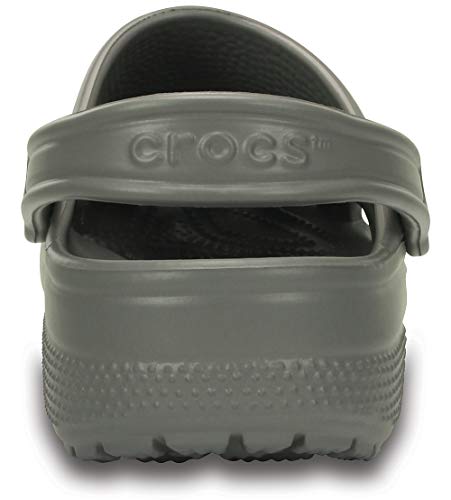 Crocs Classic Clog Zuecos, Unisex Adulto, Gris (Smoke), 37/38 EU