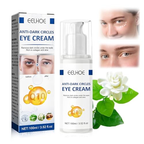 100 ML Crema para ojos Bolsas y Ojeras, Reduce la Hinchazón de los ojos, Crema para Debajo de los ojos Anti-envejecimiento Contorno de ojos Stick, Las Ojeras y las Arrugas Debajo de los ojos