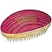 Torino Pro Medium Wave Brush #44- Patented Curve Palm Medium Hair brush for 360 Waves- 100% medium boar bristle Curved Hair brush for men
