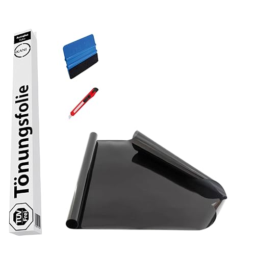 76cm x 3m 5% VLT Auto scheibentönungsfolie Tönungsfolie Rolle Fensterfolie Sichtschutzfolie Scheibenfolie Sonnenschutzfolie Rauch