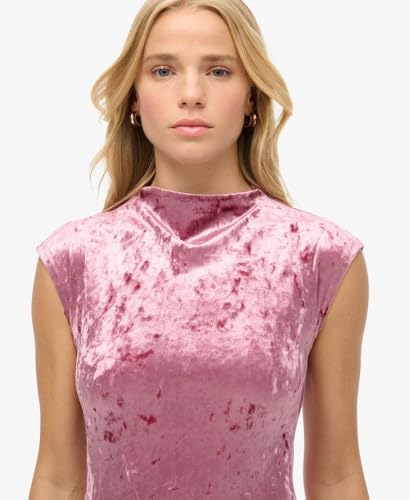 Robe moulante en velours femme Superdry - vue 4