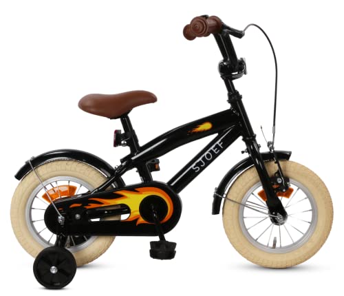 Kinder Fahrrad Ab 3 Jahre Kinderfahrrad 12 Zoll Mit Stützrädern – Sicher & Stylisch (Rot) Fahrrad Für Kinder