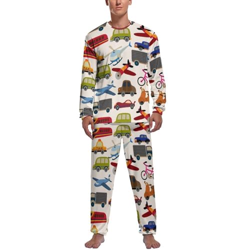 Ensemble de pijama homme haut et bas aux finitions soignées et élégantes