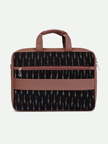 Image of ZOUK Arin Laptop Bag | Slim & Stylish Laptop Bag for Women Office Use | Fits 15.6+ Inch Laptop | Padded Compartment Fits up to 17 Inch Laptop | Water-Resistant | Lightweight