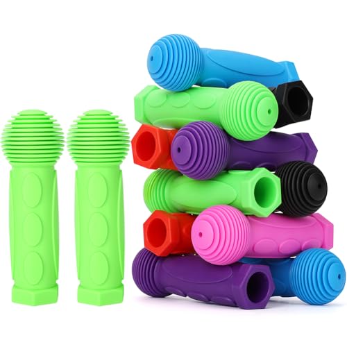 Kid Bicycle Grips - 22.2mm Handlebar Grips | Kick Scooter Grips for 2-4 Wheels, Drifting & Swing Scooters