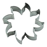 BekkiB - Ausstecher Sonne - ca. 5 x 5 cm - Spülmaschinengeeigneter Sonnen-Ausstechform aus Edelstahl - Zum Backen von Plätzchen - 998693