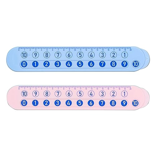Slide Ruler for Mathematics Digital Decomposition Ruler Number Decomposition Math Training Number Matching Toy Math Learning Tools Digital Addition and Subtraction Calculator Numbers Matching - Image 5