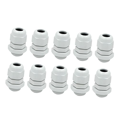 ARTIBETTER De Conector De Cable M16x15 De ástico Con Tuerca De Bloqueo Ideal Para Aplicaciones Eléctricas y De Jardinería
