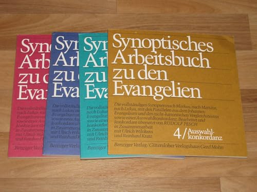 Synoptisches Arbeitsbuch zu den Evangelien, in 4 Bdn.