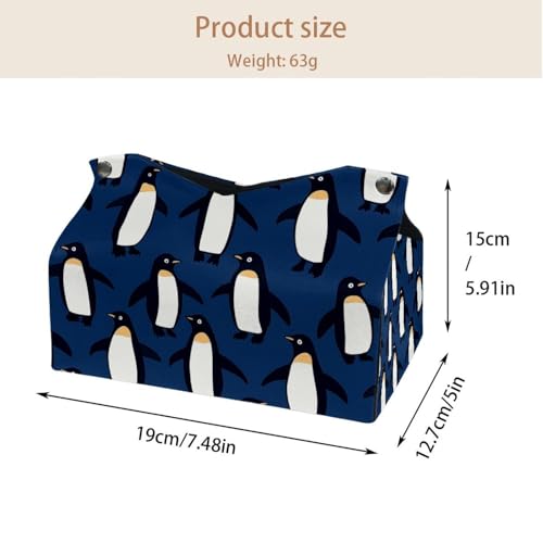 Boîtes à mouchoirs bébé pingouin pour une touche de douceur intérieure - 5