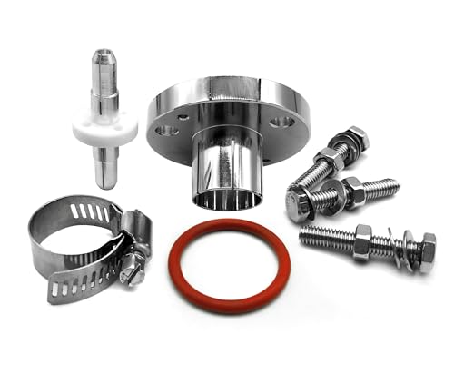 Conector de brida de 7/8" a alimentador de 7/8" recto para transmisión de 50 ohmios 4