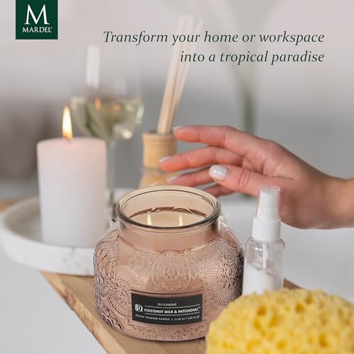 Mardel Coconut Milk & Patchouli Candle Jar (17.6 Oz) Cane Sugar thumb #4