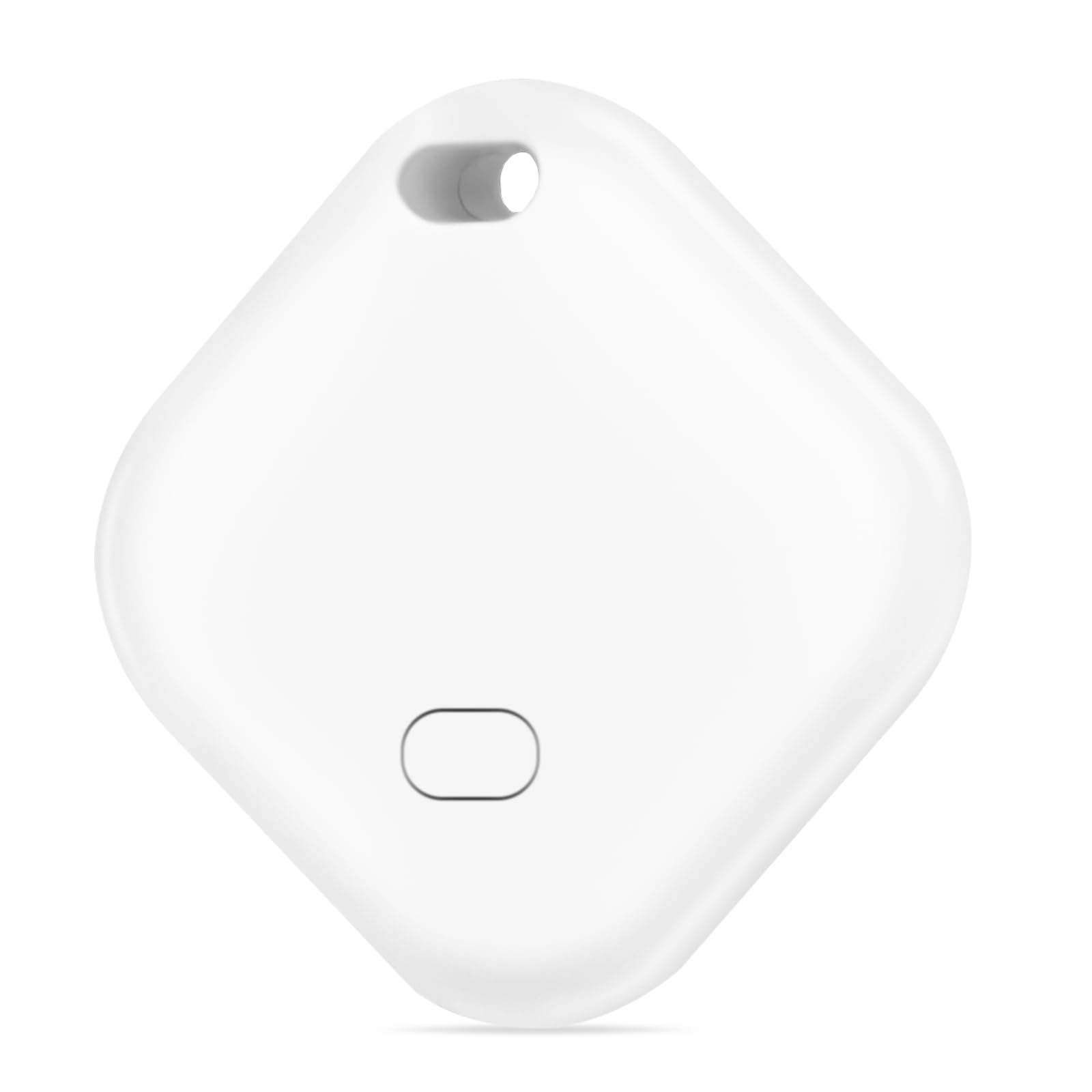 AXFEE Finder Bluetooth Locator, 1 Pack Inteligentny Tag Tracker Wsparcie iOS Tracker, Lokalizator obiektów Bluetooth, Wymienna bateria, do kluczy, bagażu, plecaka, torebki, biały