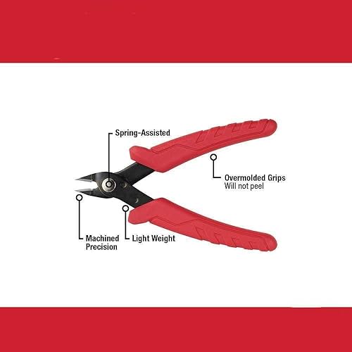 Miniatura 2 de 48-22-6105 Mini cortadores de alicates de corte al ras para Milwaukee