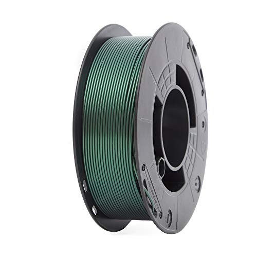 Winkle Filamento PLA | Pla 1.75mm | Filamento Impresión 3D | Impresora 3D | Filamento 3D | Color Verde Interferencia | Bobina 1000gr Cover