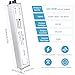 12V 30W LED Power Supply, IP67 Waterproof 12V LED Driver Transformer Adapter 110V AC to 12V DC Low Voltage Output with 3-Prong Plug 3.3 Feet Cable for LED Strip Lighting, Outdoor Use