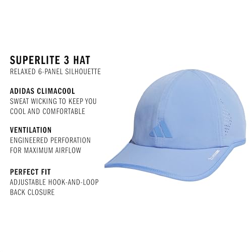 Image of adidas Women's Superlite Hat - Lightweight Moisture-Wicking Cap for Workout and Training