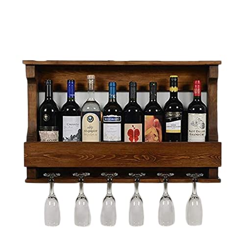 Citizen Sheesham Wood Wine Glass Rack Wall Wine Glass Rack