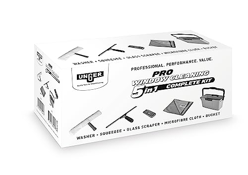 Kit ventanas UNGER PRO 5en1 para eliminar la suciedad persistente 2